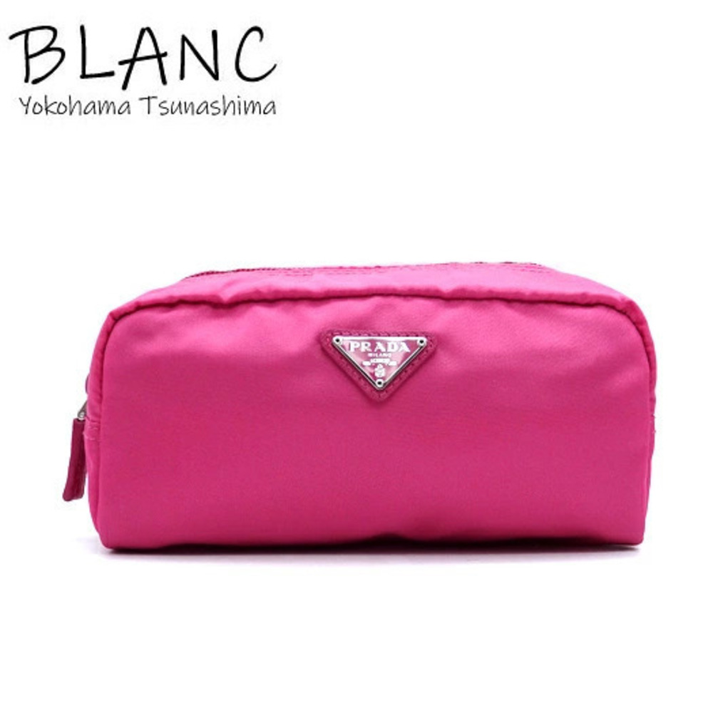 Prada Pouch Cosmetic Blanc Pink White